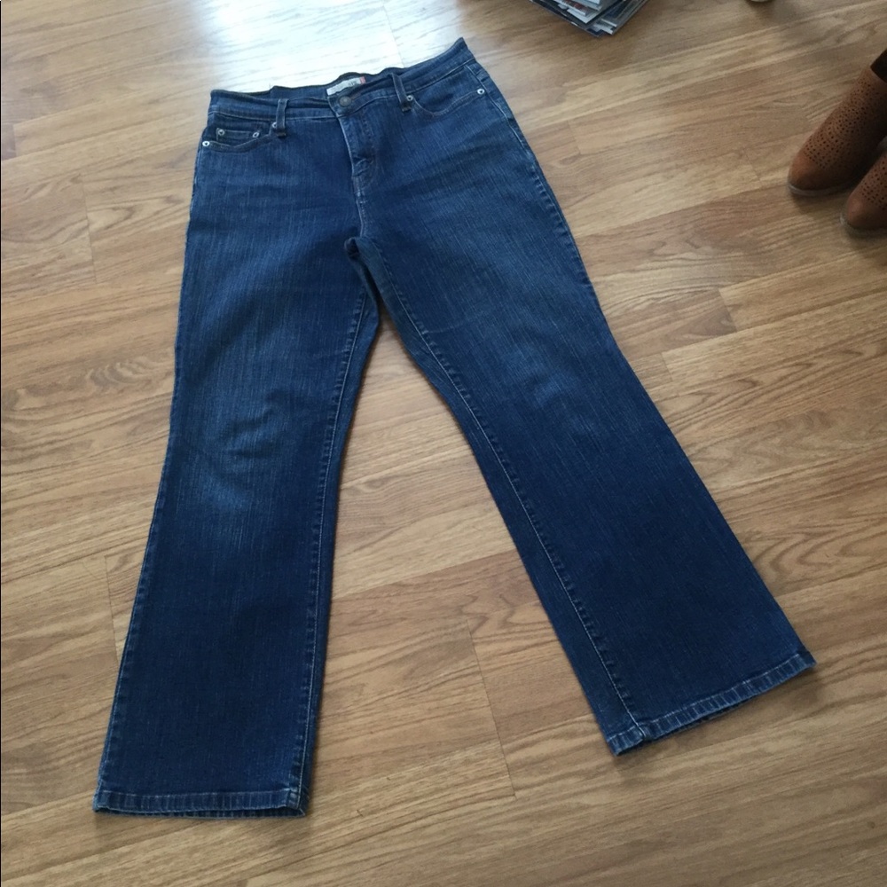 Levi's 512 Slimming Boot Cut Jeans Size 12 Petite
